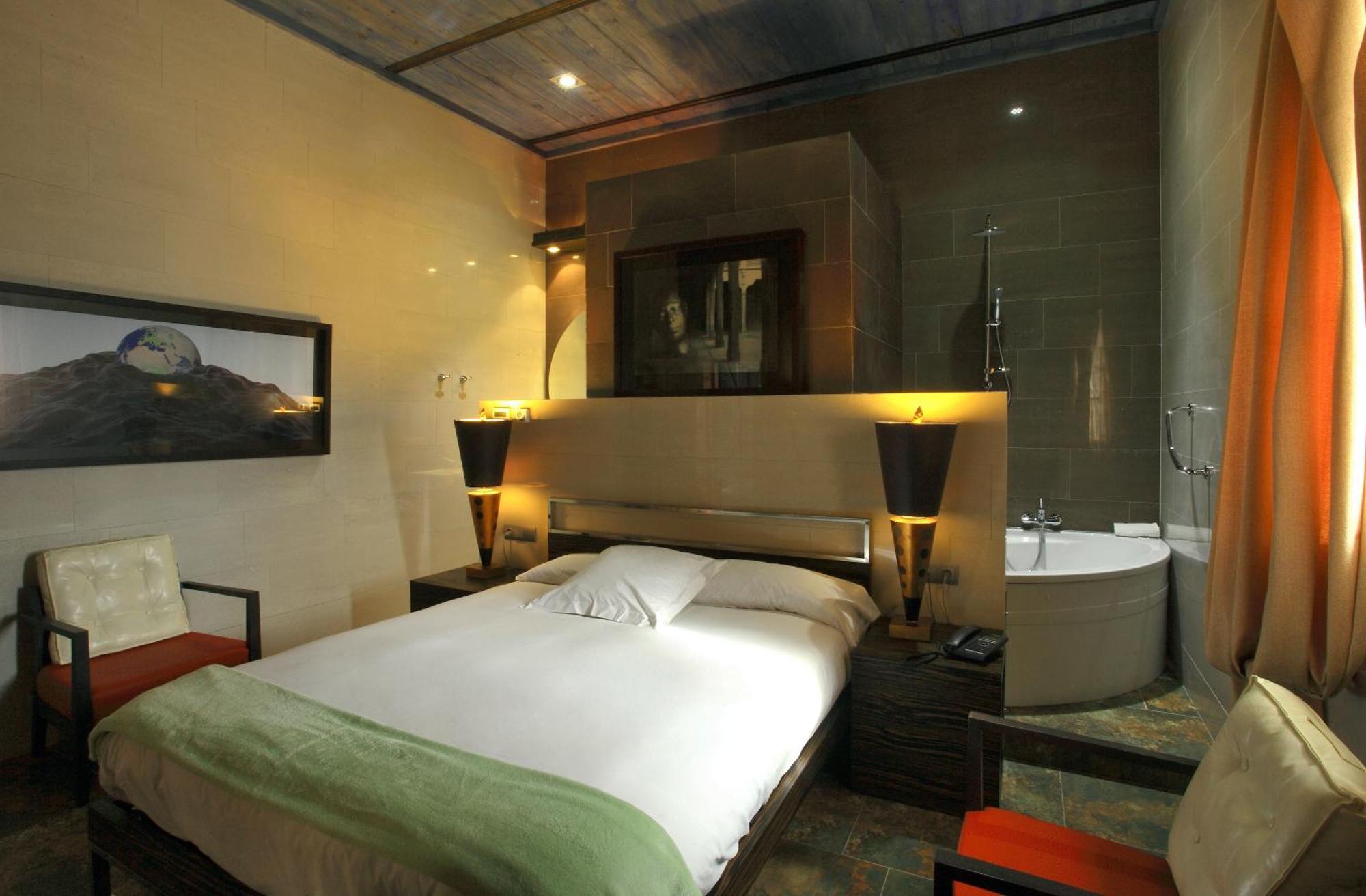 Hotel Boutique Palacio De La Serna Ballesteros De Calatrava الغرفة الصورة