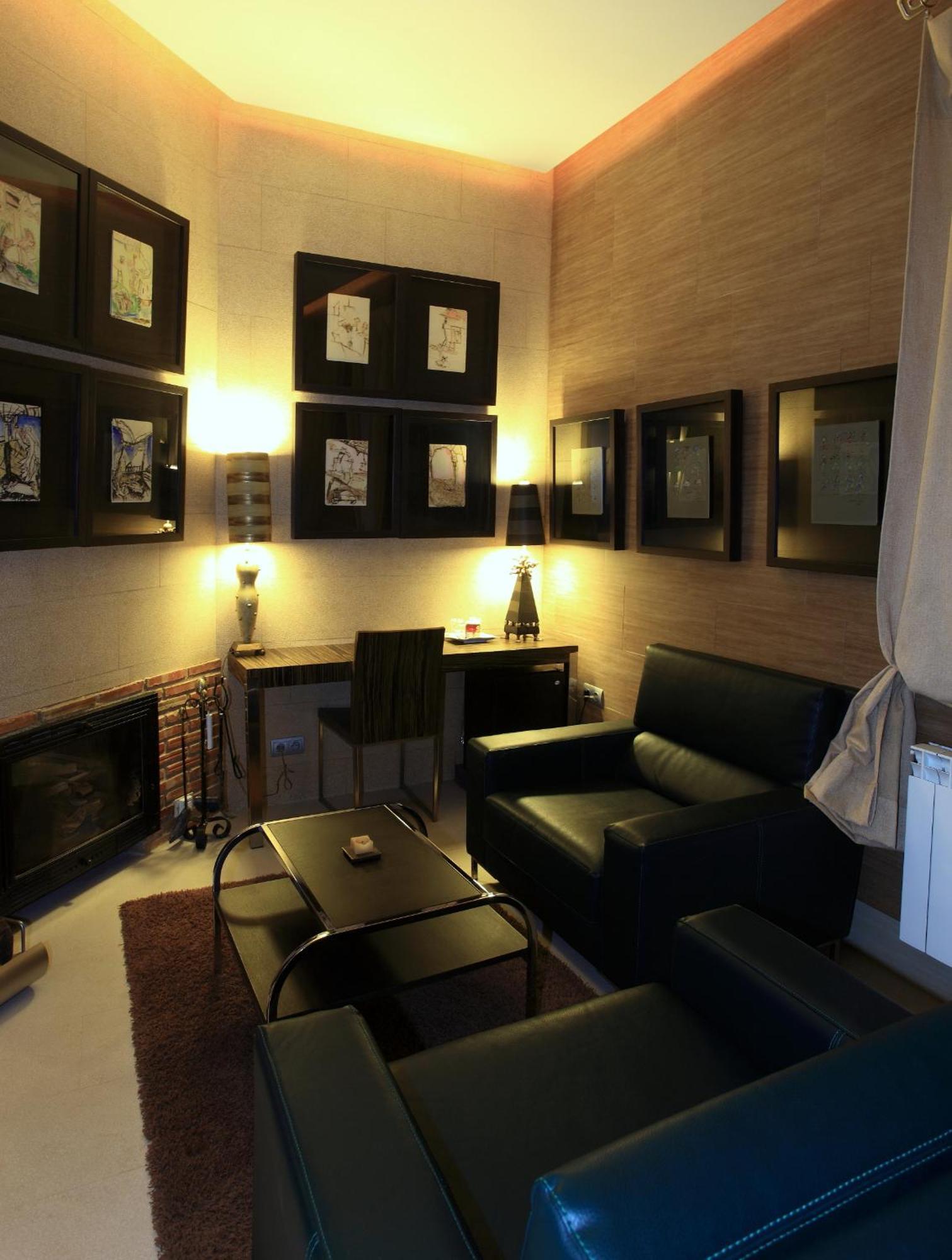 Hotel Boutique Palacio De La Serna Ballesteros De Calatrava الغرفة الصورة